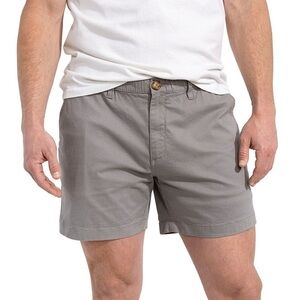 chubbies Men’s The Silver Linings Cotton Pull On Shorts 5.5” in Grey Size L